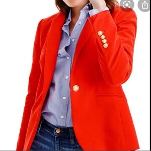 J. Crew Campbell Schoolboy Corduroy Blazer Size 4